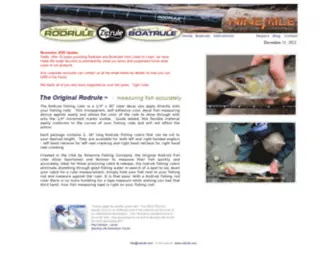 Rodrule.com(Allows accurate measuring of your fish. This discrete tool) Screenshot