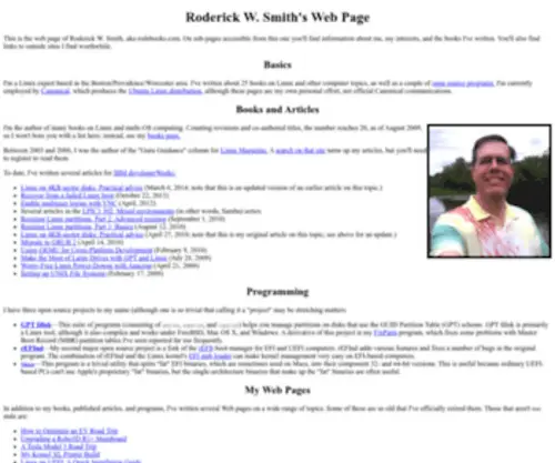 Rodsbooks.com(Roderick W) Screenshot