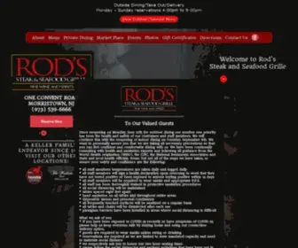 Rodssteak.com(Rod's Steak & Seafood Grille) Screenshot