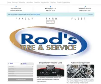 Rodstire.com(Rod's Tire and Service) Screenshot