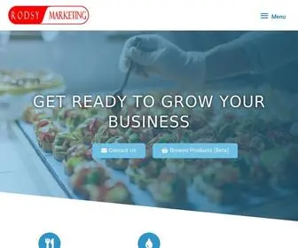 Rodsymarketing.com(Your Preferred Food Service Partner) Screenshot