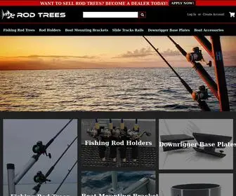 Rodtrees.com(High Quality Fishing Rod Holders) Screenshot