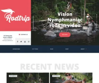 Rodtrip.com(Fly fishing adventures) Screenshot