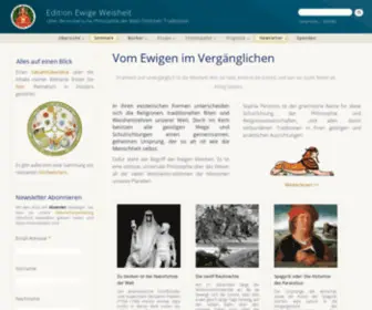 Rodurago.net(Über die Esoterische Philosophie in den West) Screenshot