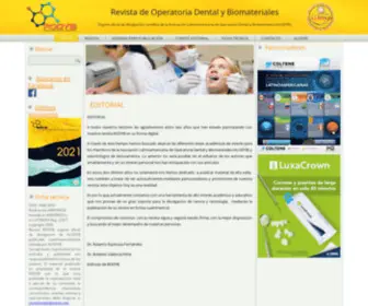 Rodyb.com(Revista de Operatoria Dental y Biomateriales) Screenshot