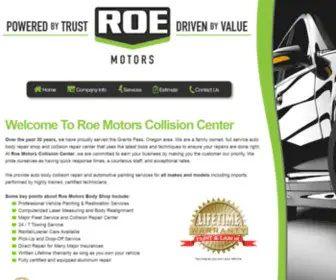 Roeautobodyshop.com(Roeautobodyshop) Screenshot