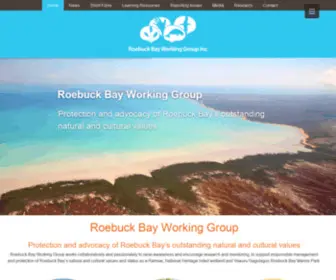 Roebuckbay.org.au(Roebuck Bay Working Group) Screenshot