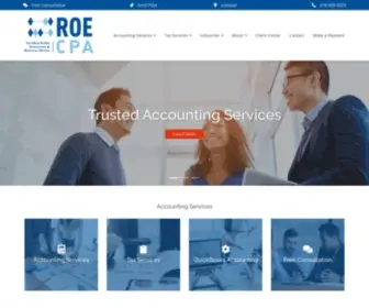 RoecPa.com(CPA Firm in Atlanta) Screenshot