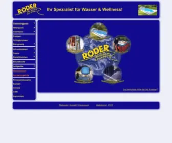 Roeder.co.at(Röder) Screenshot