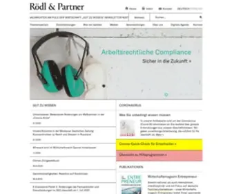 Roedl.de(Rödl & Partner) Screenshot