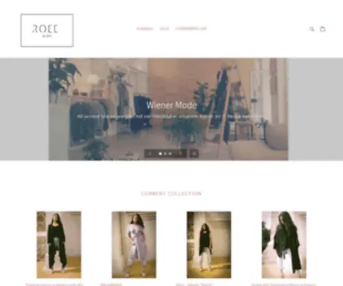 Roee.cc(Austrian fashion design) Screenshot