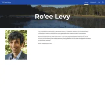 Roeelevy.com(Ro'ee Levy) Screenshot