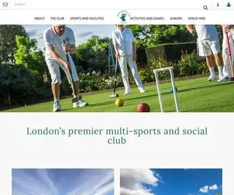 Roehamptonclub.co.uk(Discover Roehampton Club in south London. The Club) Screenshot