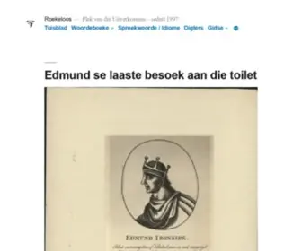 Roekeloos.co.za(Plek van die Uitverkorenes) Screenshot