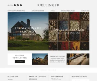 Roellinger-Bricourt.com(Rœllinger) Screenshot