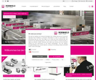 Roemheld-Gruppe.de(Römheld GmbH Friedrichshütte) Screenshot