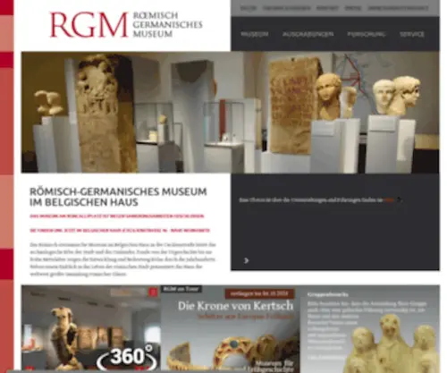 Roemisch-Germanisches-Museum.de(Roemisch Germanisches Museum) Screenshot