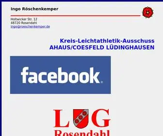 Roeschenkemper.de(Röschenkemper) Screenshot