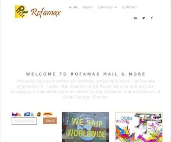 Rofamax.com(Rofamax Mail & More) Screenshot