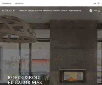 Rofer.com(Calefacción) Screenshot