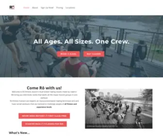 Rofitness.com(Ro Fitness Indoor Rowing) Screenshot