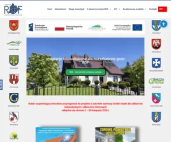 Rof.org.pl(Stowarzyszenie Rzeszowski Obszar Funkcjonalny) Screenshot