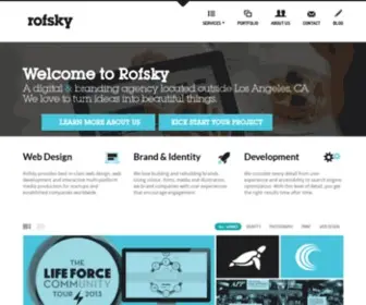 Rofsky.com(Rofsky Web & Media) Screenshot