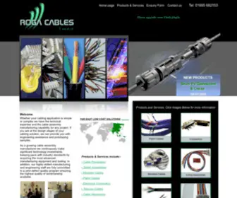 Rogacables.co.uk(Roga Cables) Screenshot