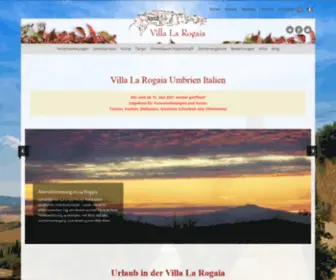 Rogaia.de(Agriturismo Villa La Rogaia) Screenshot