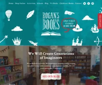 Rogansbooks.co.uk(Rogans Books) Screenshot