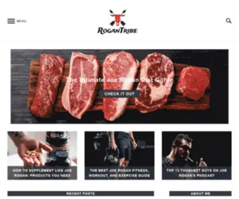 Rogantribe.com(A site dedicated to all things Joe Rogan) Screenshot