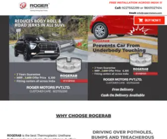 Rogerab.com(Roger Motors) Screenshot