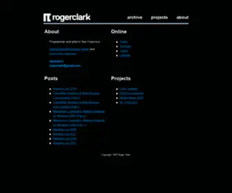 Rogerclark.online(Roger Clark) Screenshot