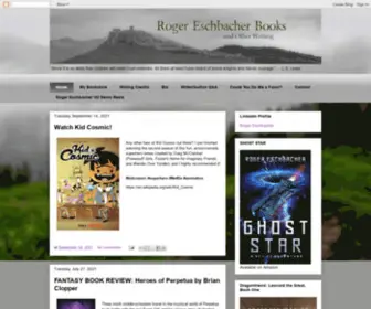 Rogereschbacher.com(Roger Eschbacher Books and Other Writing) Screenshot