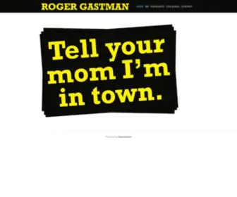 Rogergastman.com(CURATOR OF CULTURE) Screenshot