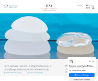 Rogeriomatoso.com.br(Cirurgião plástico especialista em cirurgias plásticas estéticas e reparadoras) Screenshot