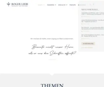 Rogerliebi.media(Fasziniert von der Bibel) Screenshot