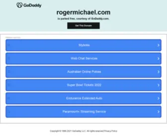 Rogermichael.com(The brainchild behind some of London’s most vibrant) Screenshot