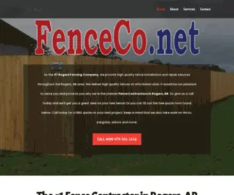 Rogersarfence.com(Trex Outdoor Living) Screenshot