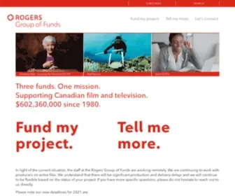 Rogersgroupoffunds.com(The Rogers Group of Funds) Screenshot