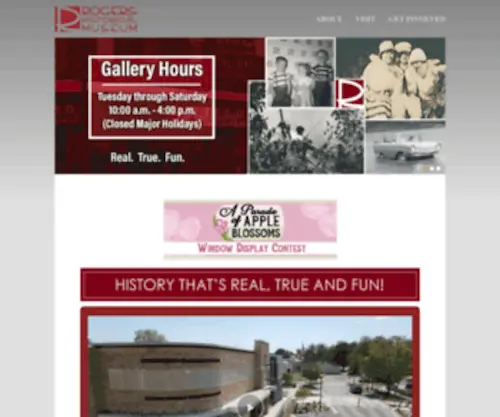 Rogershistoricalmuseum.org(Rogershistoricalmuseum) Screenshot
