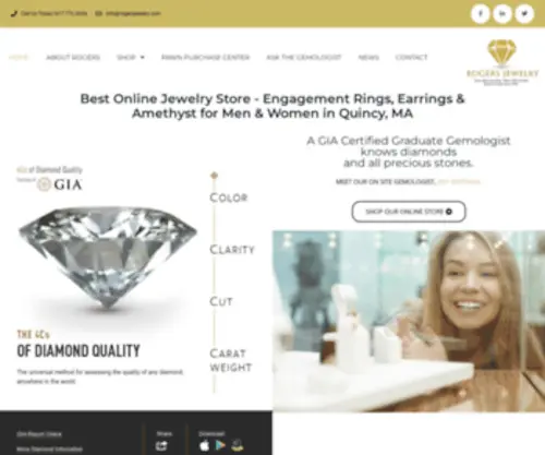 Rogersjewelry.com(Rogers Jewelry) Screenshot