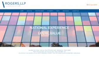 Rogersllp.com(Rogers, LLP) Screenshot