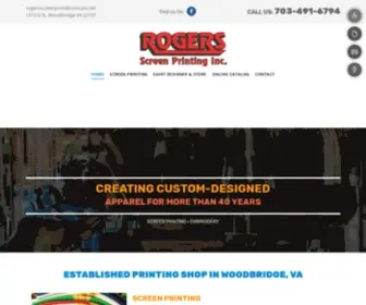 Rogersscreenprinting.com(Rogersscreenprinting) Screenshot