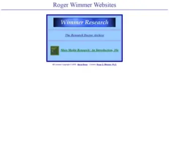 Rogerwimmer.com(Wimmer Websites) Screenshot