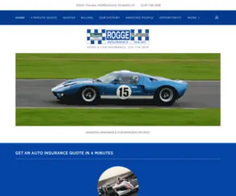 Roggeinsurance.com(Amazing Insurance for Nearly Any Car Any Driver) Screenshot