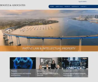 Rogitz.com(Rogitz & Associates) Screenshot