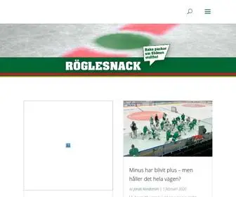 Roglesnack.se(Röglesnack) Screenshot