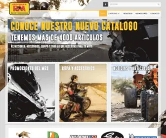 Rogmar.com.mx(Rogmar refacciones y accesorios para moto) Screenshot