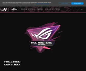 Rogmasters.gg(ROG MASTERS ASIA PACIFIC) Screenshot